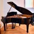 M01. Yamaha Baby Grand Piano. Model C1. 